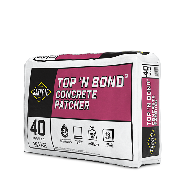Top ‘N bond concrete patcher