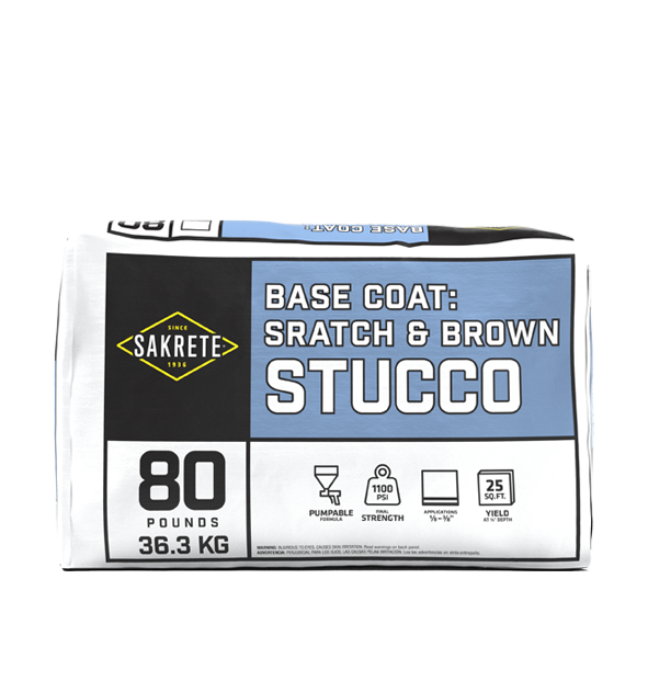 Scratch & Brown Stucco