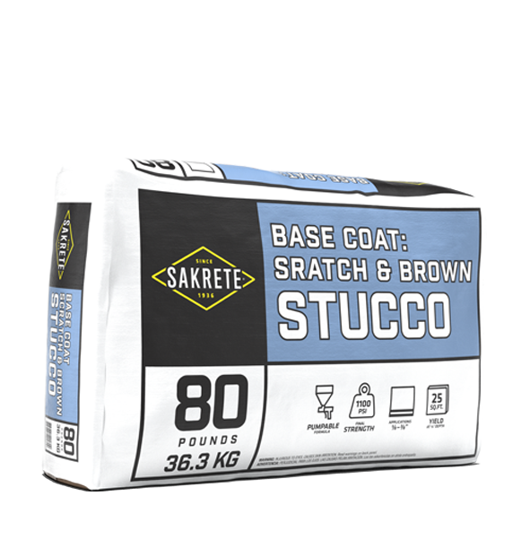 Scratch & Brown Stucco