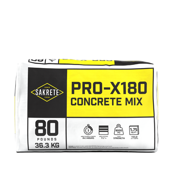 Pro-X180 Concrete Mix – NO LONGER SOLD