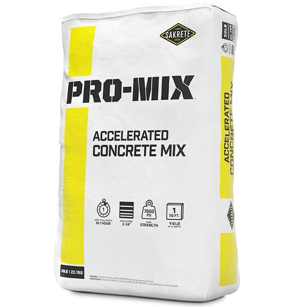 Pro-Mix Accelerated Concrete Mix