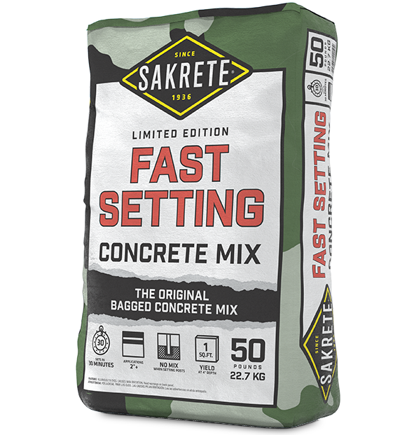 Fast-Setting Concrete Mix