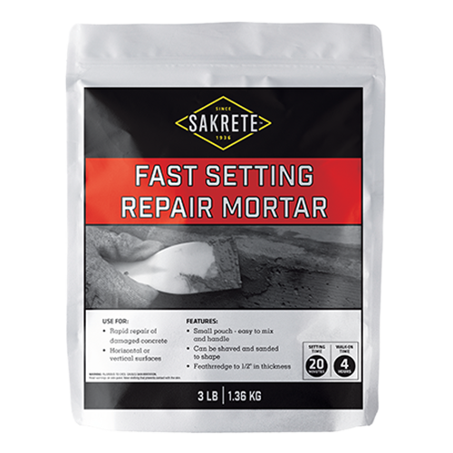 Fast-Setting Repair Mortar