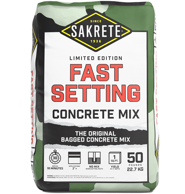 Fast-Setting Concrete Mix
