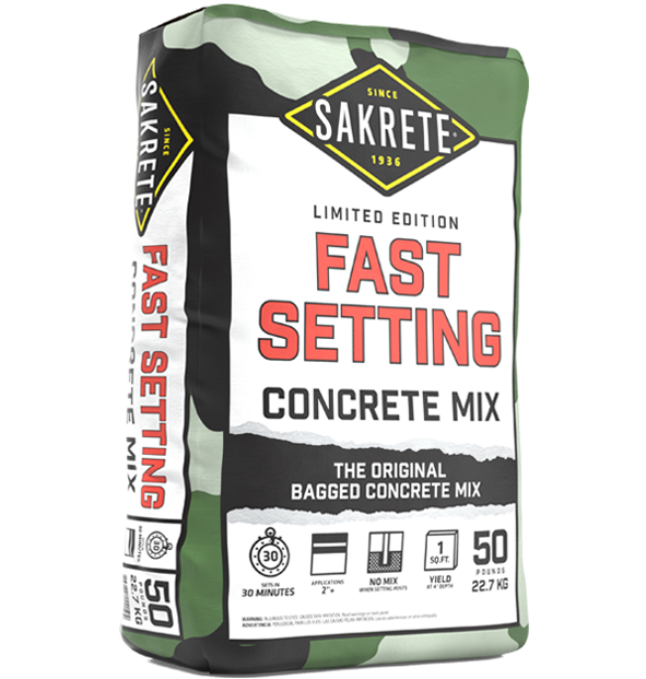 Fast-Setting Concrete Mix