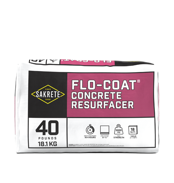 Flo-Coat Concrete Resurfacer