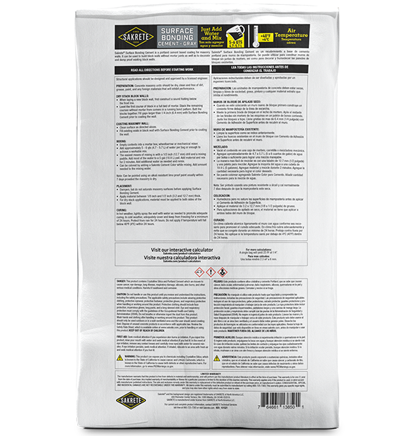 Surface Bonding Cement