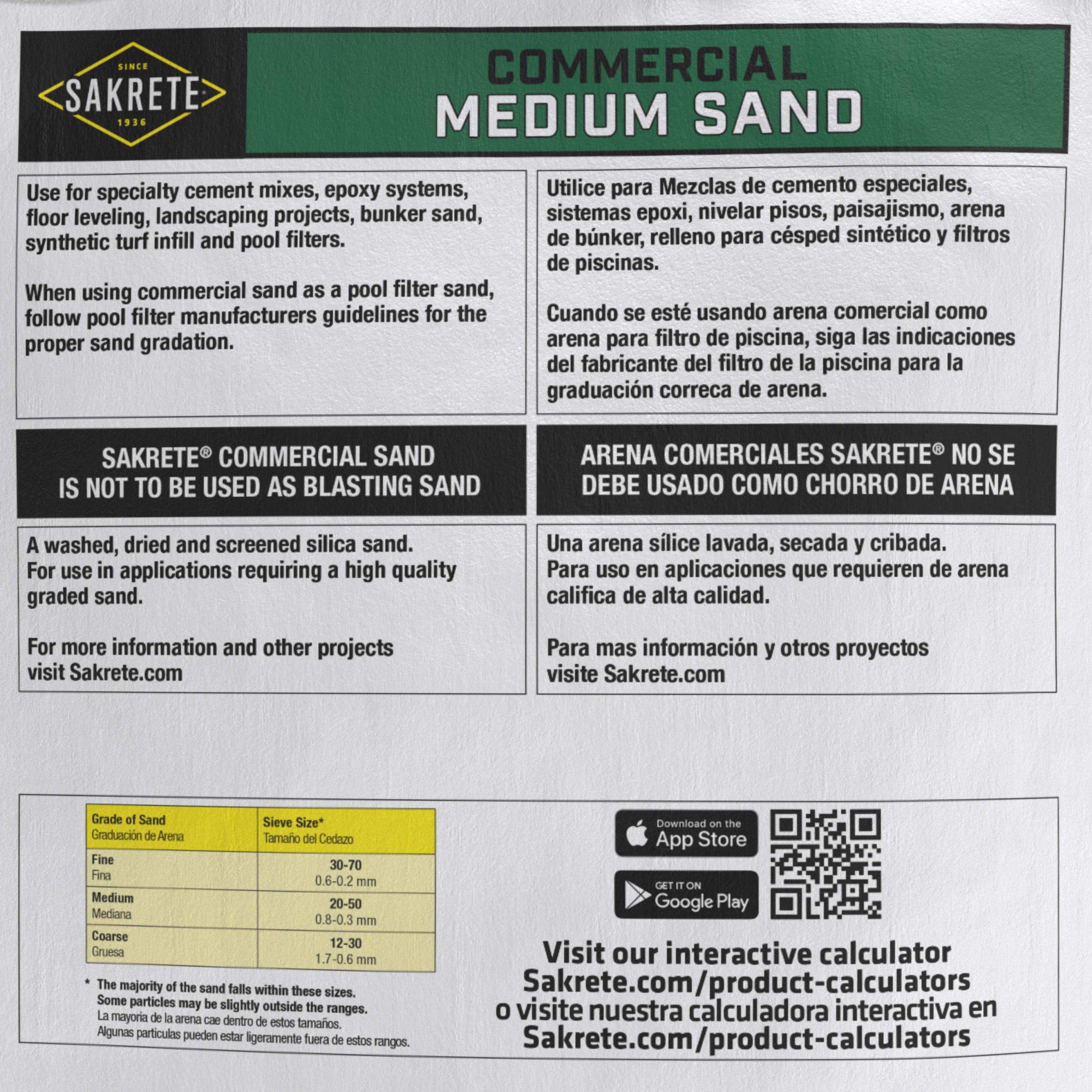 Commercial Sand