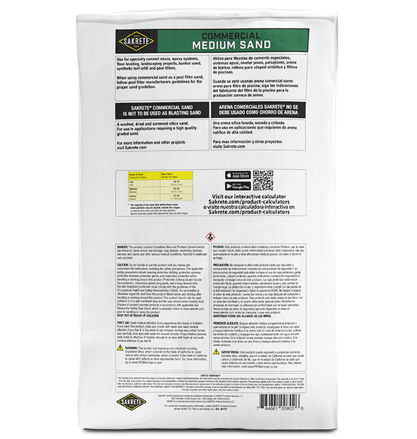 Commercial Sand