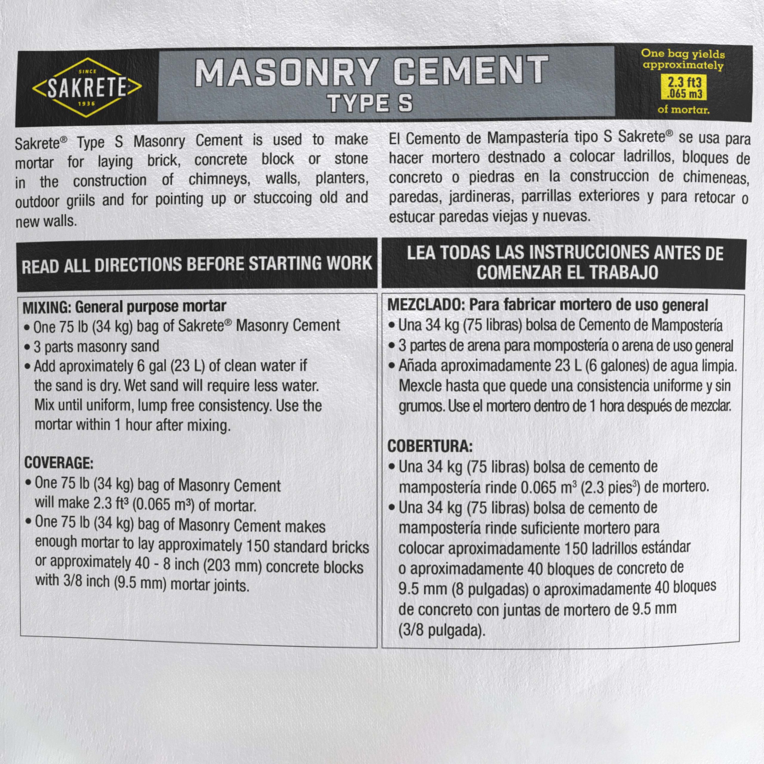 Masonry Cement