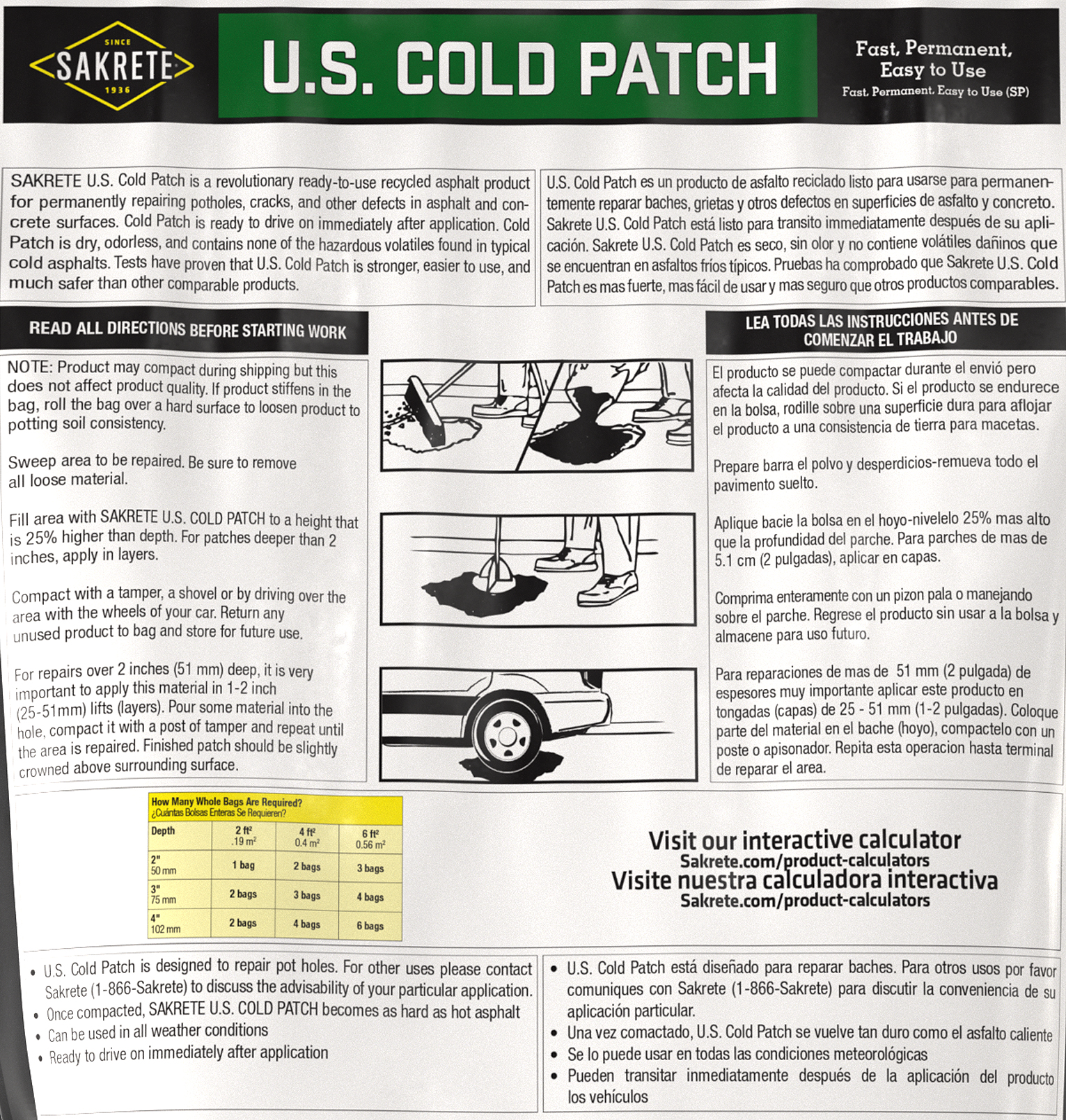 U.S Cold Patch