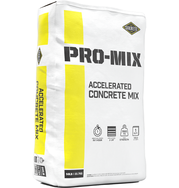 Pro-Mix Accelerated Concrete Mix