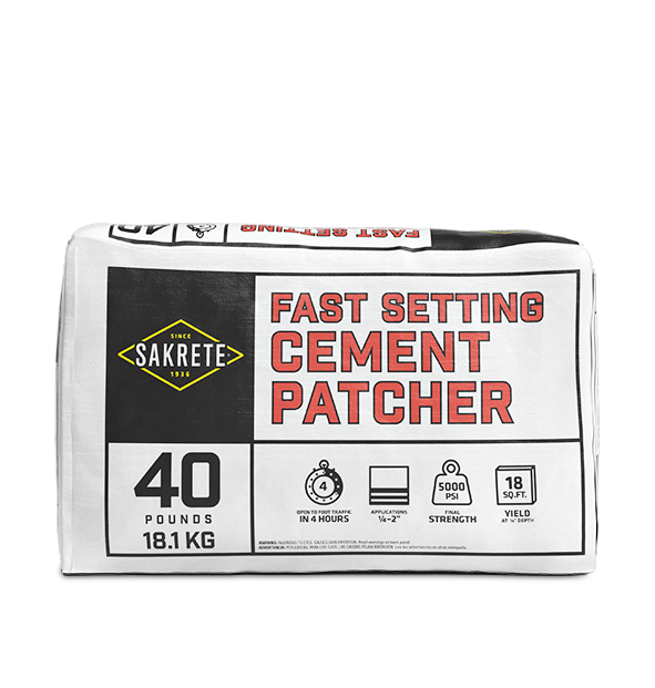 Fast-Setting Cement Patcher
