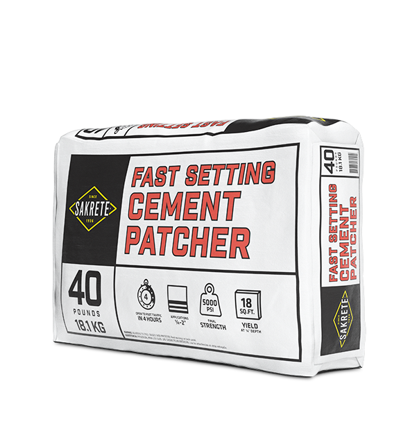 Fast-Setting Cement Patcher
